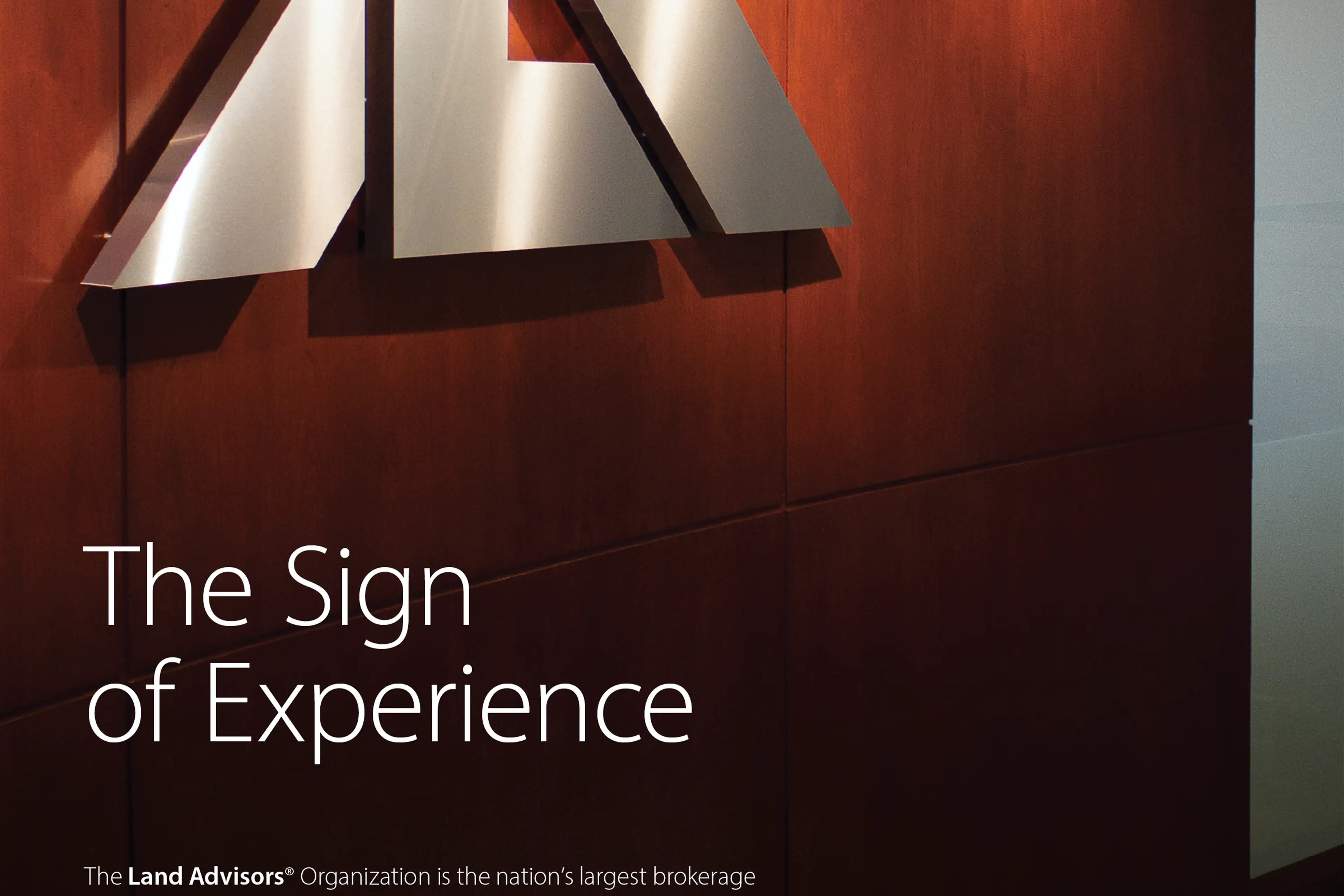 Sign of Experience Ad - Theron Neff
