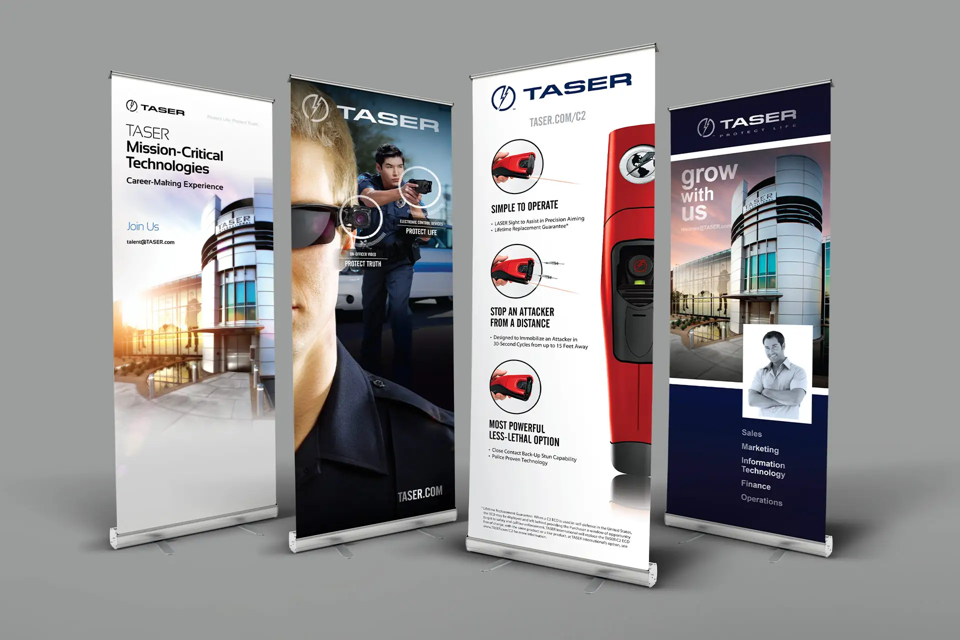 Retractable Banner Stands - Theron Neff