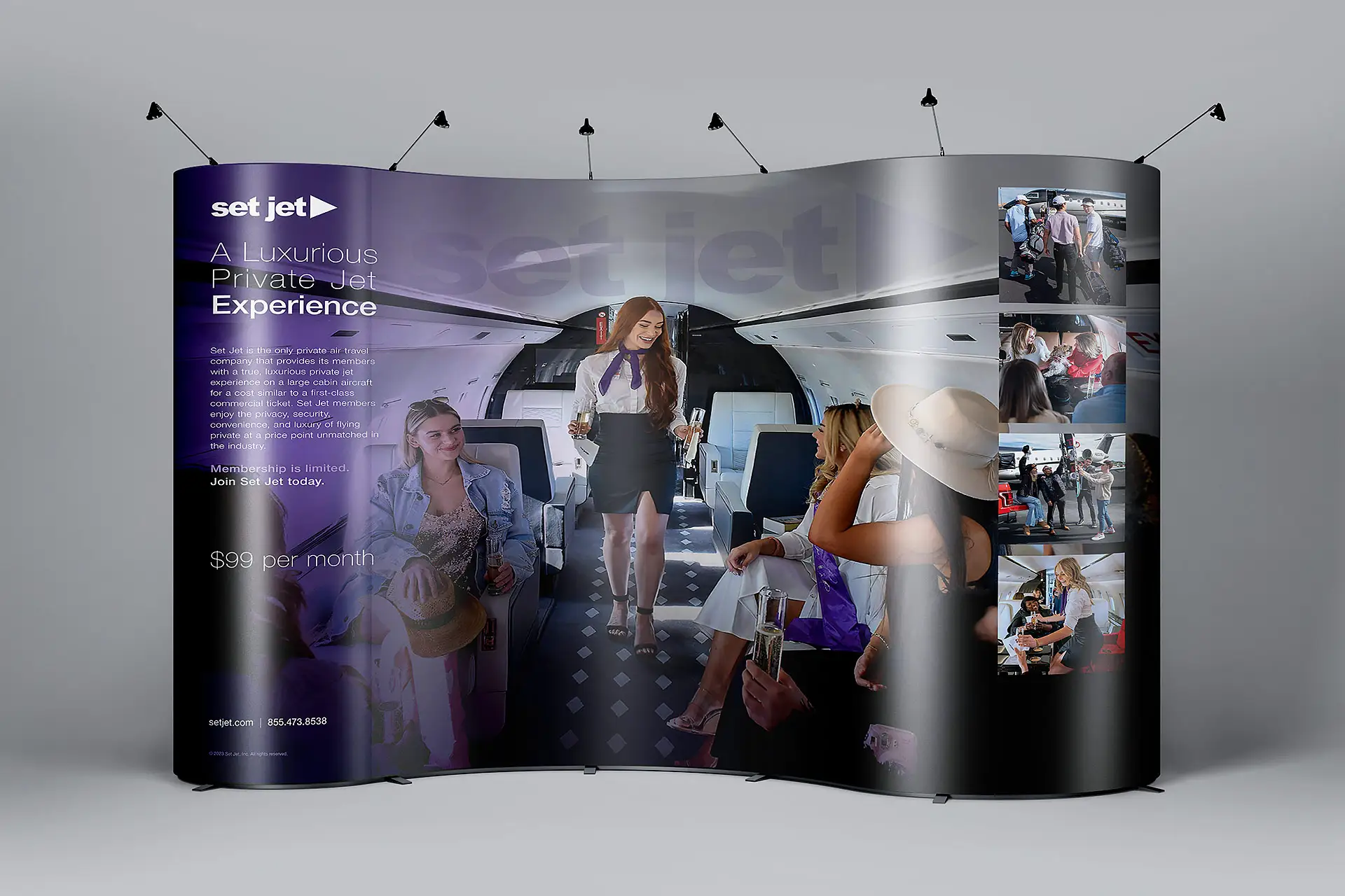 10' Exhibit Booth - Theron Neff